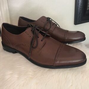 NIB: Stacy Adams : mens Cap Toe Leather Oxford: size11.5